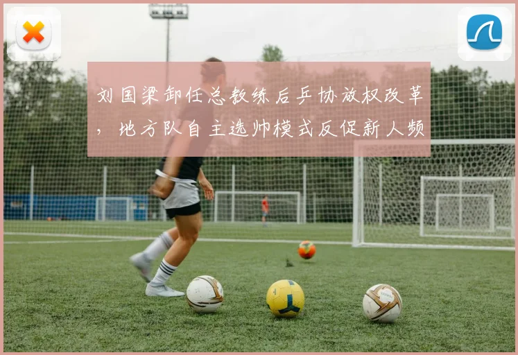 刘国梁卸任总教练后乒协放权改革,地方队自主选帅模式反促新人频出